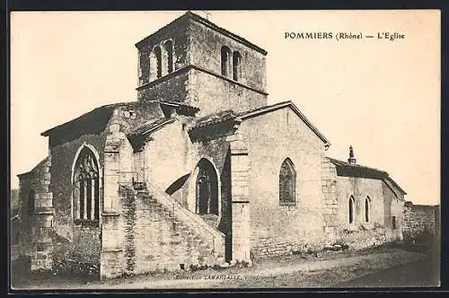 AK Pommiers, L`Église