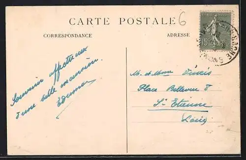 AK Neuville-sur-Saône, Château Vergnais ancienne propriété de Mgr Camille de Neuville, archevêque de Lyon
