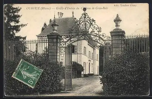 AK Ouroux, Grille d`Entrée du Château de Gros-Bois