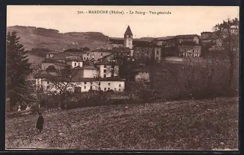 AK Mardore, Le Bourg, Vue générale