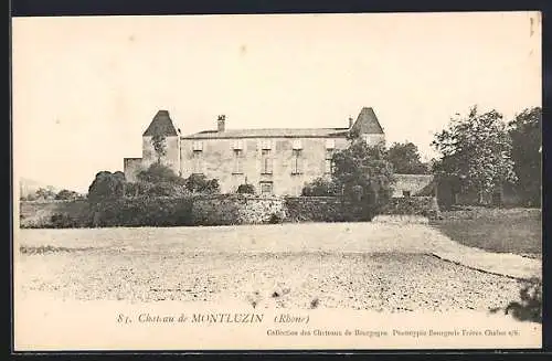 AK Montluzin, Château de Montluzin dans le Rhône