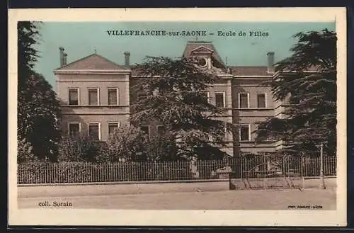 AK Villefranche-sur-Saône, École de Filles