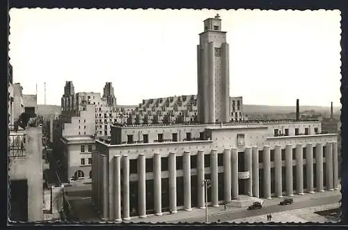 AK Villeurbanne, Les Gratte-Ciel, L`Hôtel de Ville, facade sud