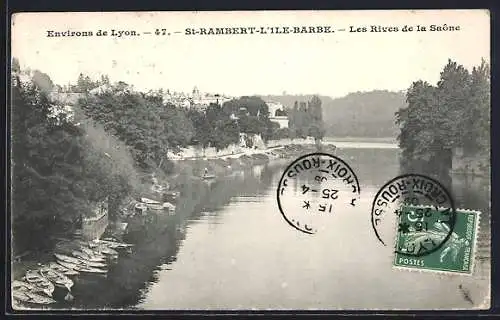 AK Saint-Rambert-l`Île-Barbe, Les Rives de la Saône