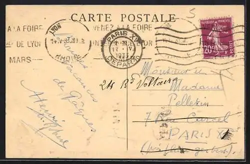 AK Saint-Rambert-l`Île-Barbe, Pont suspendu sur la Saône