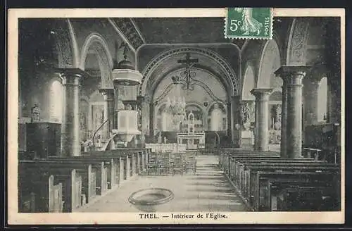 AK Thel, Intérieur de l`Église