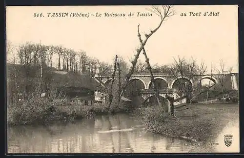 AK Tassin, Le ruisseau de Tassin au Pont d`Alaï