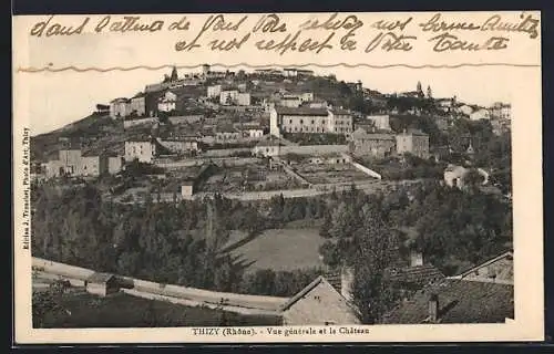 AK Thizy, Vue générale et le Château