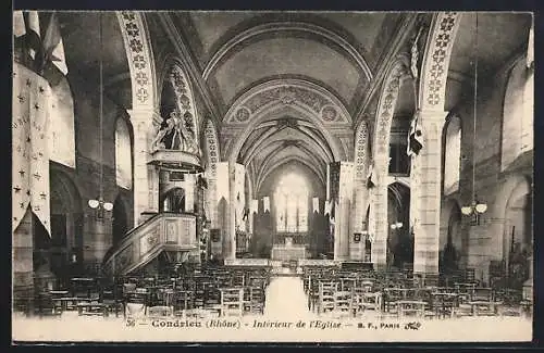 AK Condrieu, Intérieur de l`Église