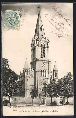 AK Oullins, L`Église