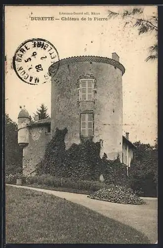 AK Durette, Château de la Pierre couvert de lierre