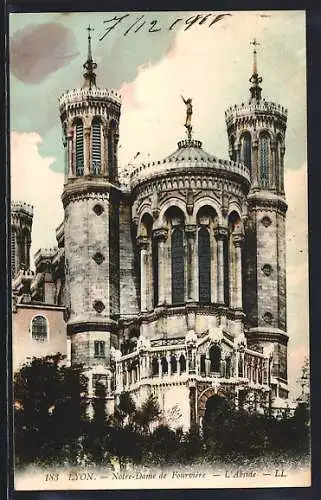 AK Lyon, Notre-Dame de Fourvière, L`Abside