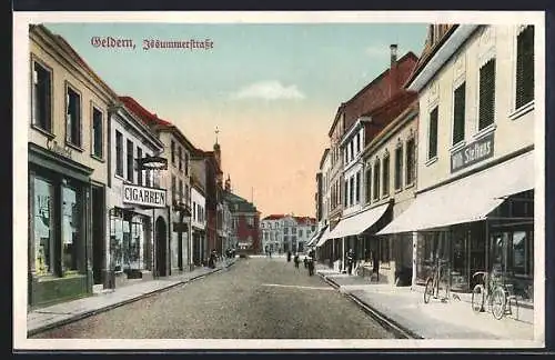 AK Geldern, Blick in die Issummerstrasse