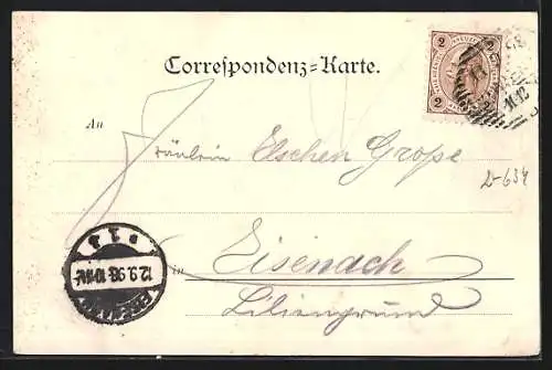 AK Wien, Schottengasse und Währingerstrasse, Pferdekutsche, Autos