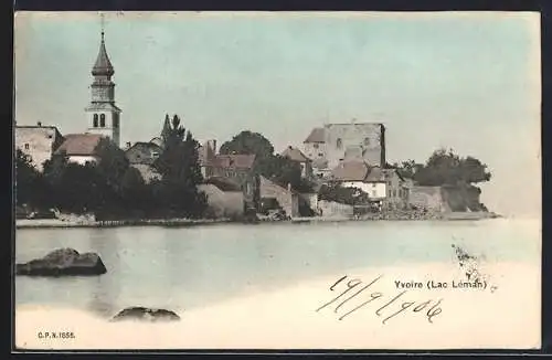 AK Yvoire /Lac Léman, Panorama