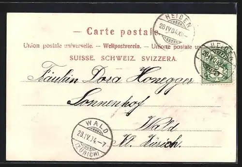 AK Heiden, Partie vor dem Kursaal