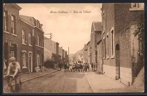 AK Mons Crotteux, Rue du Tilleul