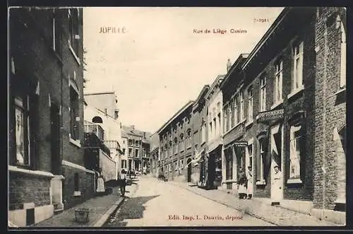 AK Jupille-sur-Meuse, Rue de Liège, Casino