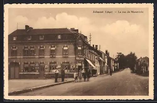 AK Jolimont /Liége, La rue de Maestricht