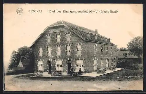 AK Hockai, Hotel des Etrangers, propriété Mme. V. Brixhe-Bastin