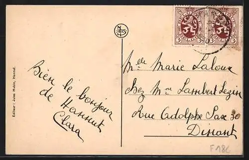 AK Hannut, Coin des rues Zénobe Gramme et de Tirlemont