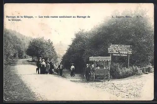 AK Barrage de la Gileppe, Hotel-Restaurant Au Lion de la Gileppe, Inh. Aug. Voss