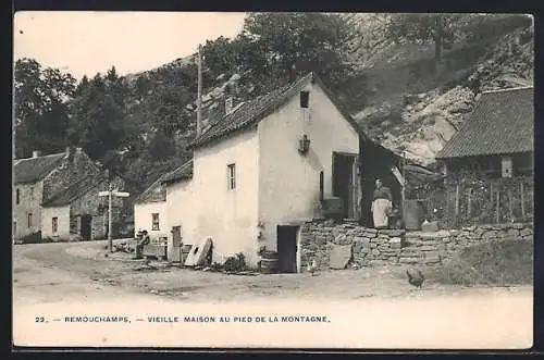 AK Remouchamps, Vieille Maison au pied de la Montagne