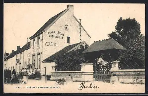 AK Tilff, Café de la Maison Blanche