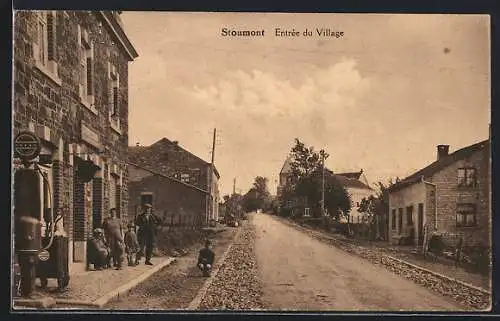 AK Stoumont, Entrée du Village