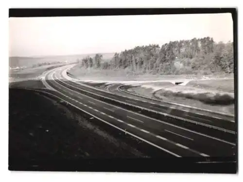 11 Fotografien Autobahn / Autobahnausfahrt nach Bettingen in verschiedenen Perspektiven