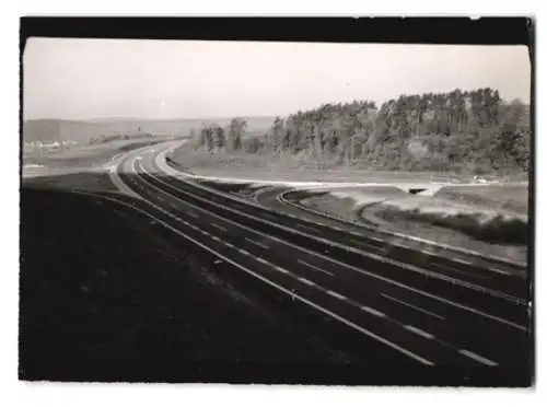 11 Fotografien Autobahn / Autobahnausfahrt nach Bettingen in verschiedenen Perspektiven
