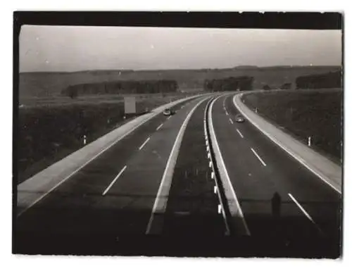 11 Fotografien Autobahn / Autobahnausfahrt nach Bettingen in verschiedenen Perspektiven