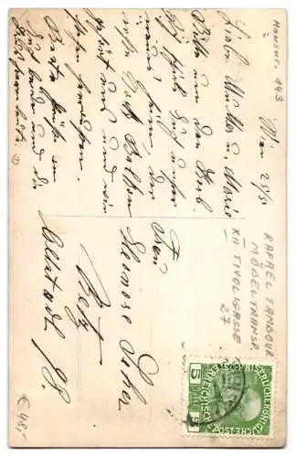 10 Fotografien Ansicht Wien, Gasthäuser, Kneipen, Geschäfts - & Wohnhäuser, Wiener Typen, Strassenansicht u.a.