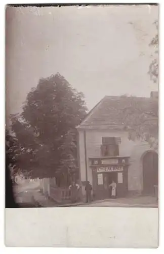 10 Fotografien Ansicht Wien, Gasthäuser, Kneipen, Geschäfts - & Wohnhäuser, Wiener Typen, Strassenansicht, Fassaden u.a.