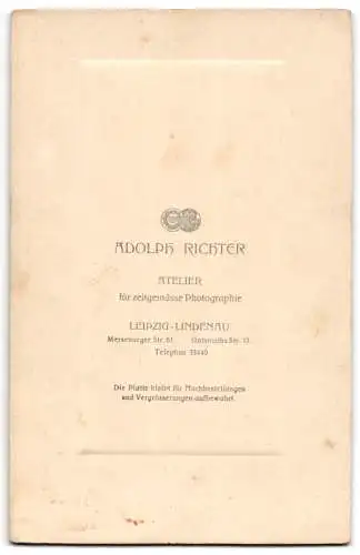 Fotografie Adolph Richter, Leipzig-Lindenau, Merseburger Str. 61, Kinder in modischer Kleidung