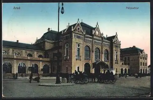 AK Arad, Pályaudvar, Bahnhof