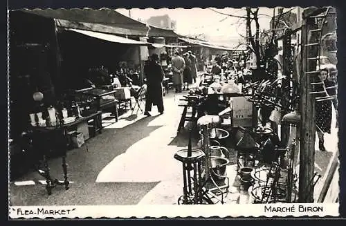 AK Saint-Ouen, Flea-Market, Marche Biron, 85, Rue des Rosiers & 118, Avenue Michelet, Antiquitätenhändler