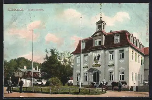 AK Eisenach / Thüringen, Gasthaus Hohe Sonne