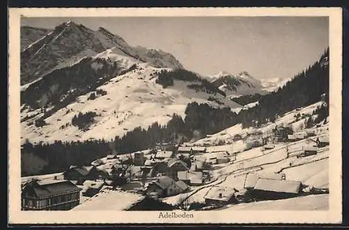 AK Adelboden, Winterpanorama