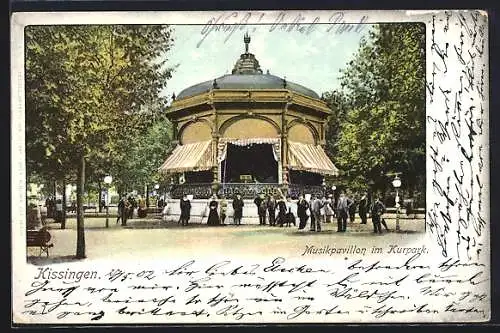 AK Kissingen, Musikpavillon im Kurpark