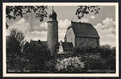 AK Eisfeld, Blick auf das Schloss