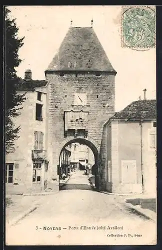 AK Noyers, Porte d`Entree, cote Avallon