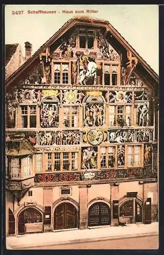 AK Schaffhausen, Haus zum Ritter