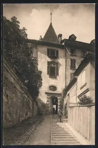 AK Bern, Bubenbergtreppe und Tor