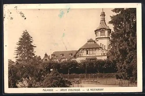 AK Mulhouse, Jardin Zoologique, Le Restaurant