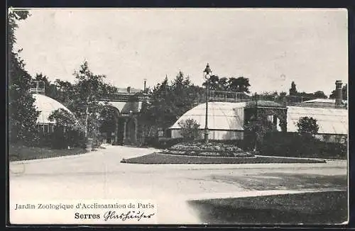 AK Serres, Jardin Zoologique d`Acclimatation de Paris