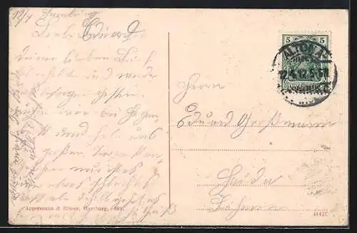 AK Hamburg-Stellingen, Carl Hagenbeck`s Tierpark, Nordische Landschaft mit Rutschbahn