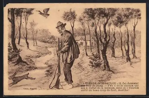 AK Légendes de St.-Saulge, Le chasseur des bois de Saxy