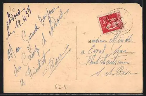 AK Légendes de St.-Saulge, Le chasseur des bois de Saxy