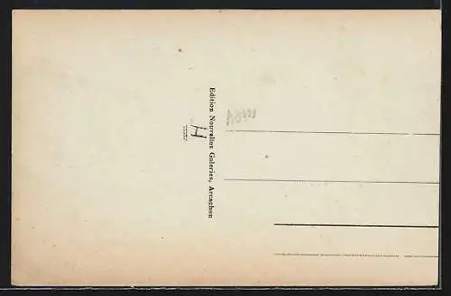 AK Arcachon, Départ d`une Chasse à courre